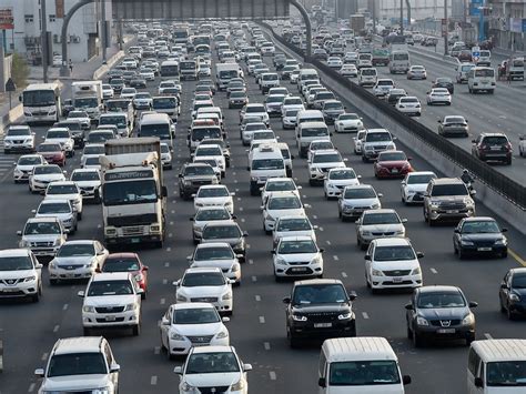 In Pictures Traffic Jam Returns To Dubai News Photos Gulf News