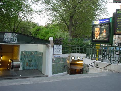 S Vres Babylone Metro A Paris