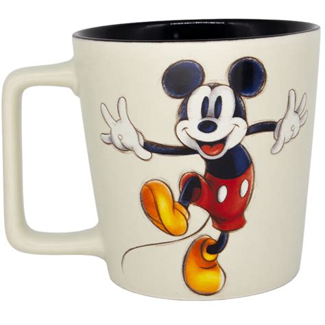 Caneca Mickey Mouse Cer Mica Branca Ml Oficial Disney Anos