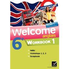 Hatier Welcome Anglais Worbook Palier Niveau A Pas Cher Prix Auchan