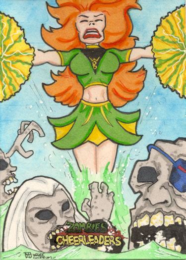 Zombies Vs Cheerleaders Xm101 By 10th Letter On Deviantart