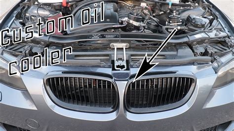 N Front Mounted Custom Oil Cooler Diy Worked Perfectly Youtube