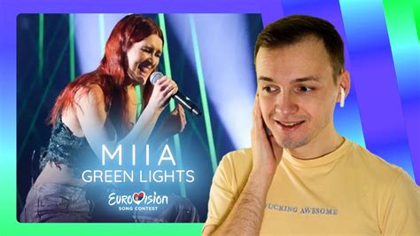 Melodi Grand Prix I Reacted To Green Lights By Miia Live