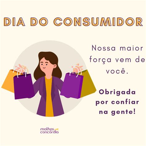 Mensagem Agradecimento Dia Do Consumidor - 15 de março: Hoje é dia do consumidor. Nossa maior força vem de você ...