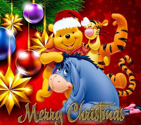 Eeyore Christmas Wallpaper