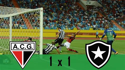 Atlético Go 1 X 1 Botafogo Gols E Melhores Momentos 23072017