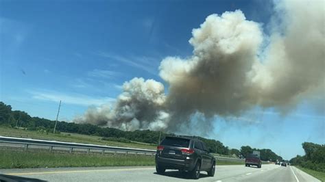 Giant fire near Easton yesterday : r/maryland