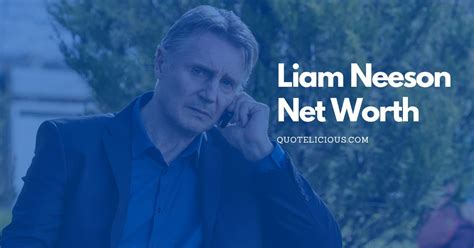 Discover Liam Neesons Net Worth 2025 | An Inside Look