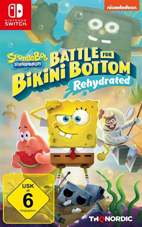 SpongeBob Schwammkopf Battle for Bikini Bottom Rehydrated Übersicht ntower Dein