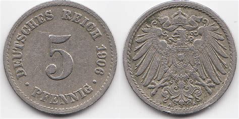 Kaiserreich Pfennig A Gro Er Adler Kupfer Nickel Sehr Sch N