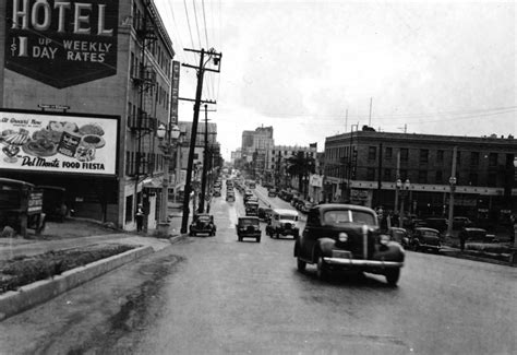 Figueroa Street, Los Angeles, 1938 | Yesterday's Print