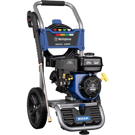 Westinghouse WPX3400 Gas Powered Pressure Washer 3400 PSI And 2 6 GPM