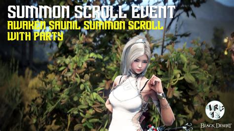 Black Desert Online Battle Boss Scroll Awaken Saunil Siege Captain