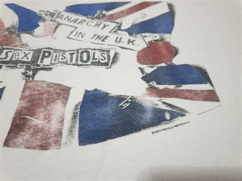 Rare Vintage SEX PISTOLS Anarchy In The U K T Shirt W Gem