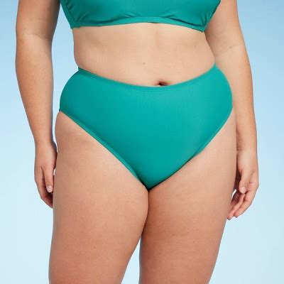 Women S Hipster Bikini Bottom Shade Shore Teal Green X Target