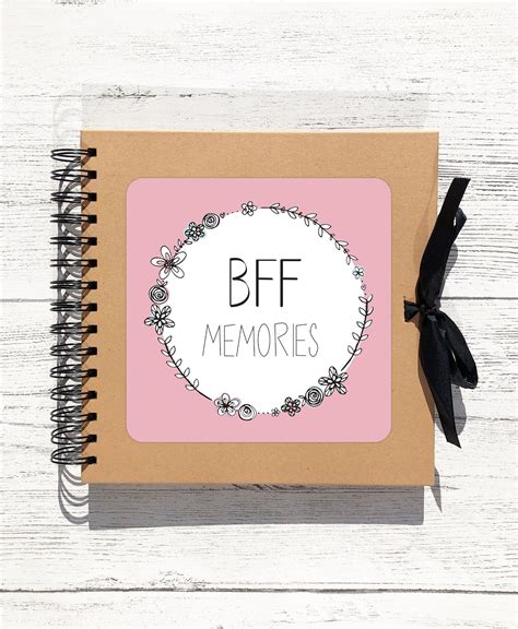 Bff Memory Scrapbook Album / Bffs / Best Friend Gifts / Best - Etsy