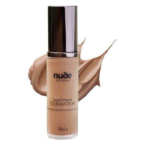 Nude By Nature Natural Liquid Mineral Foundation Dark 30ml Buy Online At RY