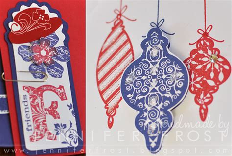 Red Hat Society Christmas Invitations - Papercraft by Jennifer Frost