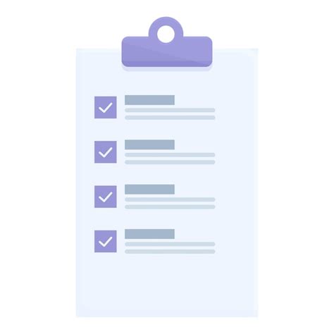 Premium Vector Clipboard With Checklist Showing Completed Tasks Icon