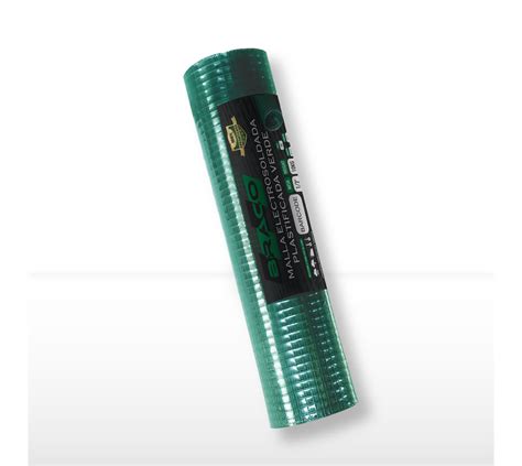 Malla Electrosoldada Plastificada Verde