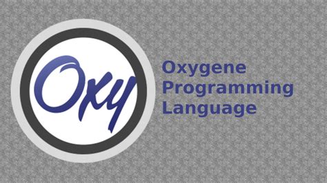 Github Seanpm Learn Oxygene A Repository For Showcasing My