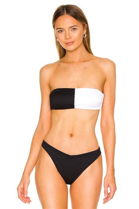 Vitamin A Eclipse Bikini Top In Colorblock REVOLVE