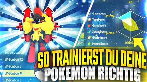 So TRAINIERT ihr eure POKEMON RICHTIG in KARMESIN und PURPUR Pokémon