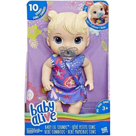 Jual Baby Alive Lil Sounds Blonde Boneka Hasbro E Sound Di Seller