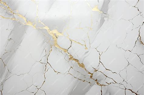 Premium Photo | A white marble floor with gold and white marbles