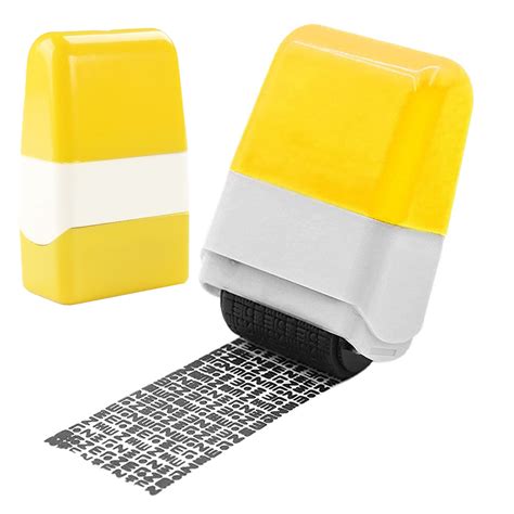 NKTIER Identity Protection Roller Stamps Designed For Secure