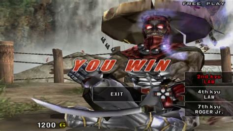 Tekken 5 Yoshimitsu Arcade Mode Hd 60 Fps Beginner 1st Kyu