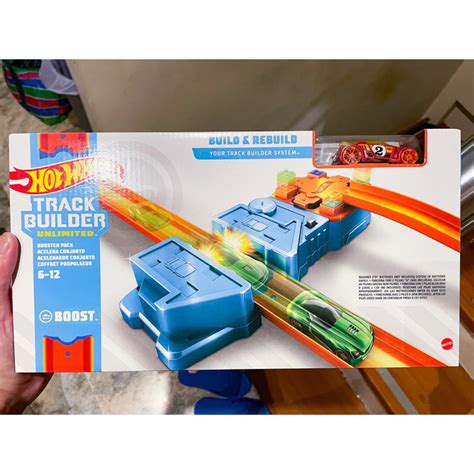 現貨在台 風火輪 Hot Wheels 電動加速器組 推進器 track builder 軌道配件 蝦皮購物