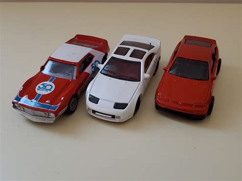 米舖TOY 8成新 Hotwheels Hot Wheels Nissan Fairlady Z32 Honda CRX AMC Javelin AMX 淨車 車仔 興趣及遊戲 玩具