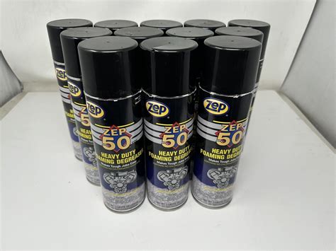 12 Pack Zep 50 Heavy Duty Engine Cleaner And Degreaser 16 Oz Each Ebay