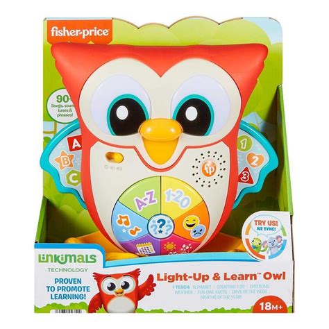 Fisher Price Light Up And Learn Owl Baby Toys Incywincytoys