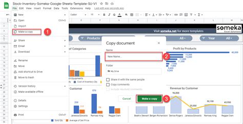 Stock Inventory Google Sheets Template | In and Out Stock Tool