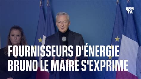 Les Annonces De Bruno Le Maire Sur Le Prix De L Nergie Pour Les Pme