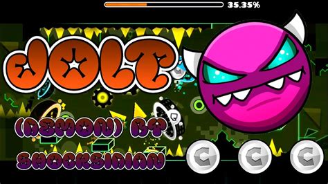 Jolt Medium Demon By Shocksidian Geometry Dash 22 Youtube