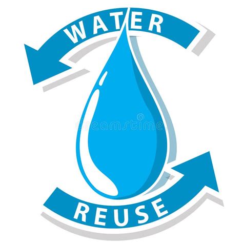 Recycle water stock vector. Illustration of conserve - 13075213