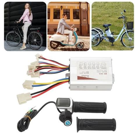 VGEBY Kit de contrôleur de vélo électrique 36V 800W Kit de Conversion