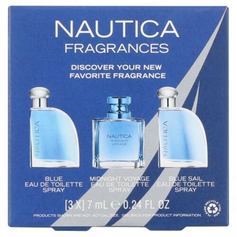 Nautica Fragrances Gift Set, 3 ct / 0.24 fl oz - Kroger