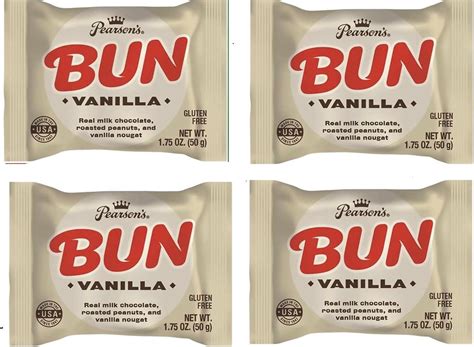 Pearson S Vanilla Bun Cluster Bar 4 Pack Plus Gtf Sticker And Chocolate Starlight