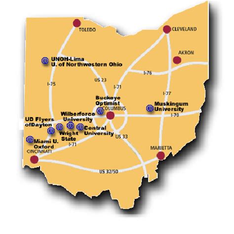 Colleges In Ohio Map Verjaardag Vrouw 2020