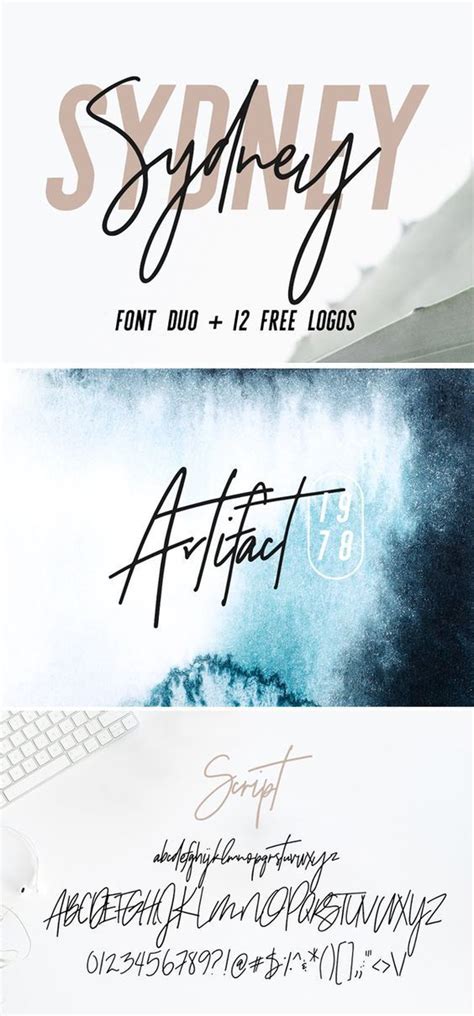 Sydney Font Duo 12 Free Logos Graphic Design Blog Edgy Fonts