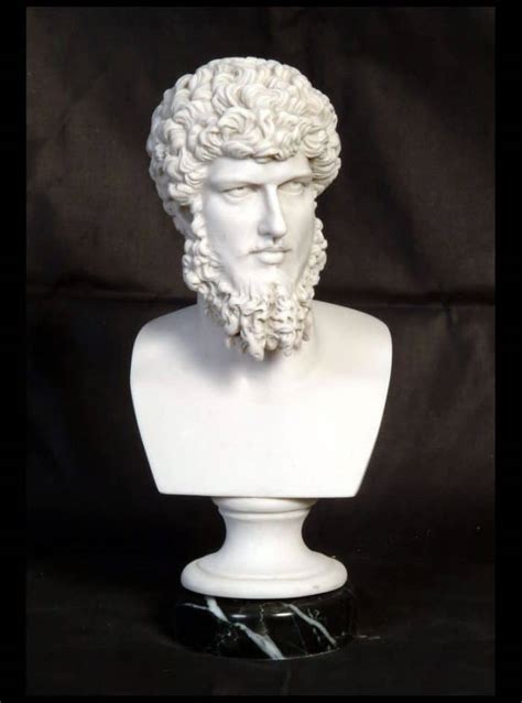 Marble Bust Lucius Verus Amiska