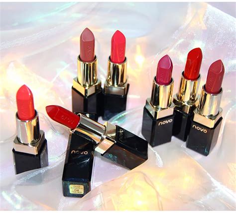 Novo Brand Color Creative Mushrooms Head Penis Matte Lipstick Velvet