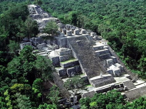 Calakmul Pyramiden ältesten intakten Denkmäler der Welt