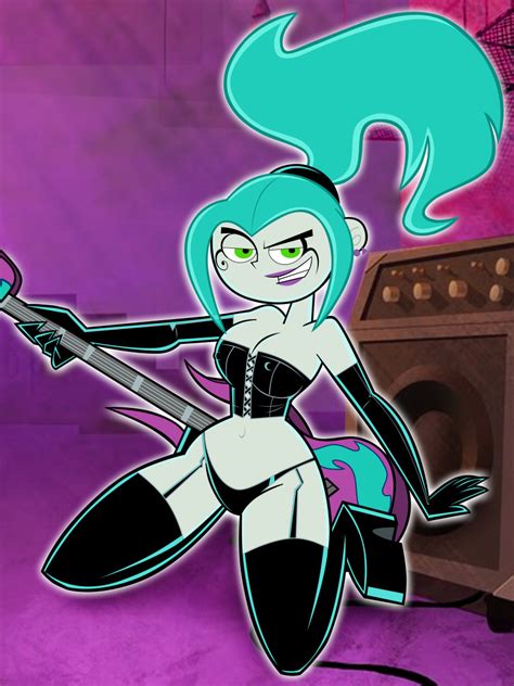 Rule 34 Danny Phantom Ember Mclain Female Focus Female Only Ghost Ghost Girl Green Eyes