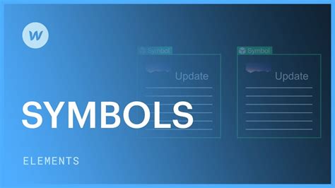 How Symbols work in Webflow