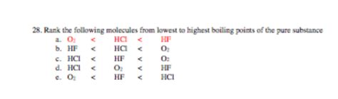 Hcl Chemical Boiling Point